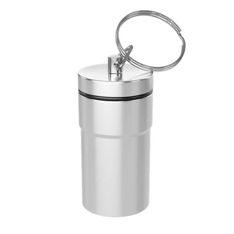 pill box stainless steel|ezy pill box.